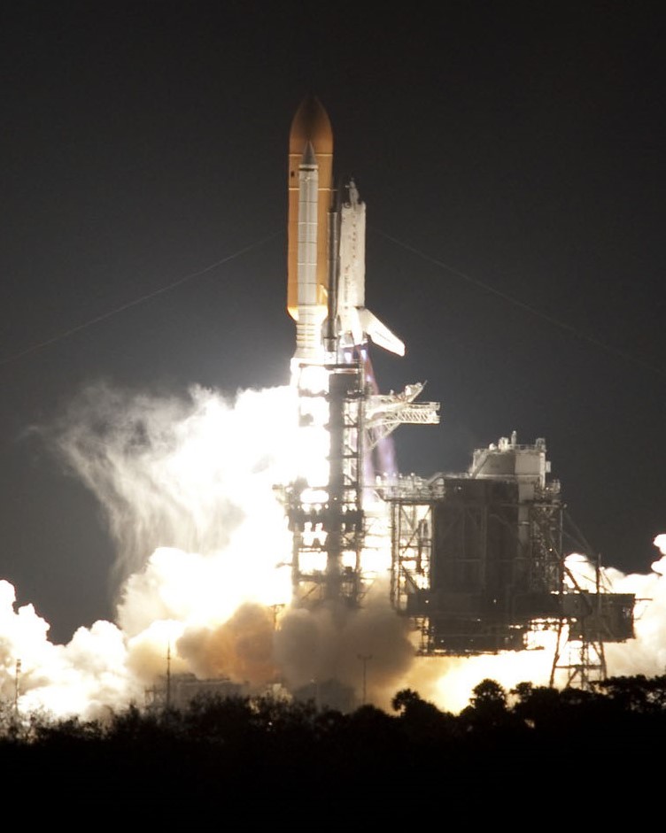 This week in 2010, space shuttle Discovery, mission STS-131, launched from NASA’s Kennedy Space Center.