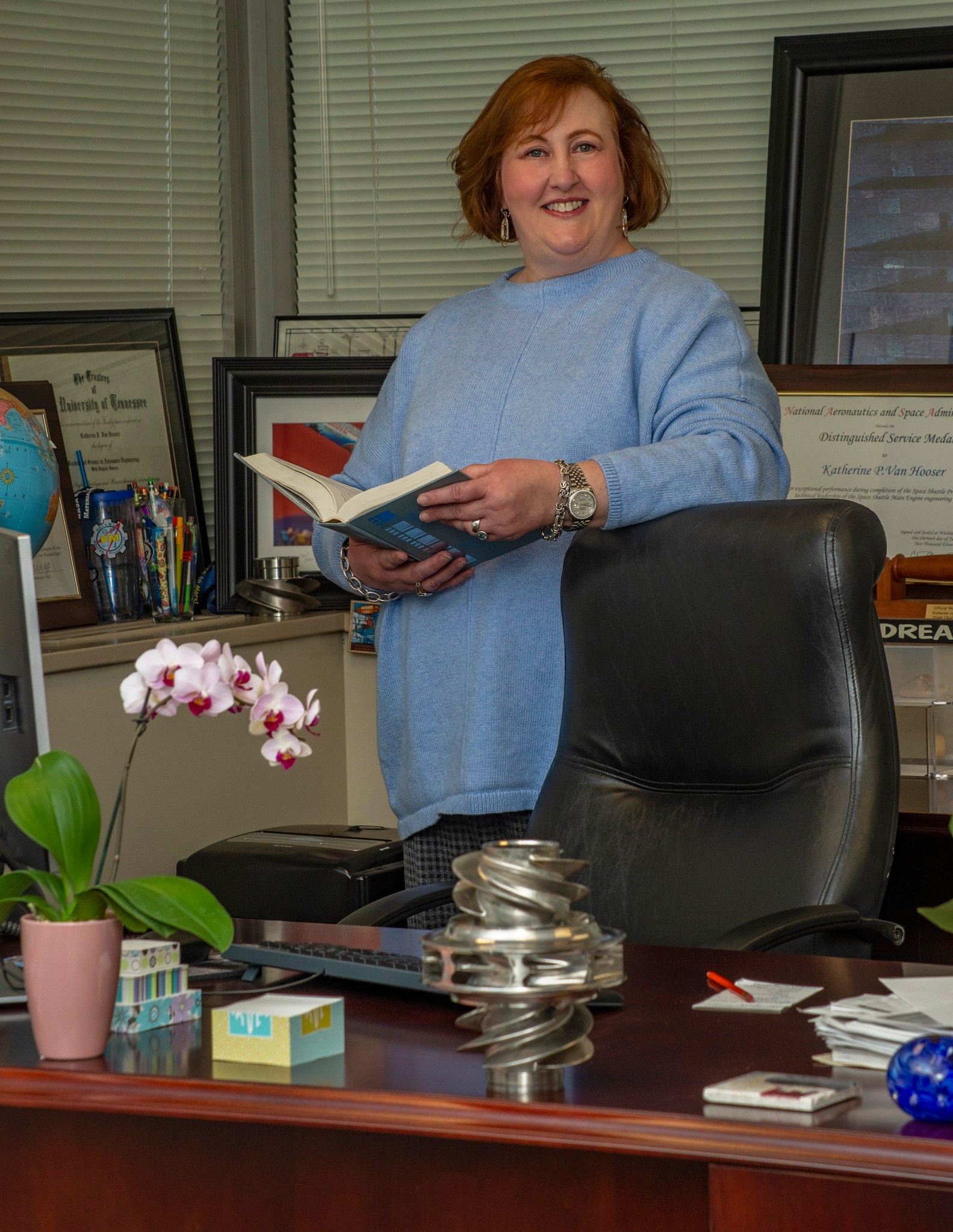 Marshall Chief Engineer Katherine Van Hooser.