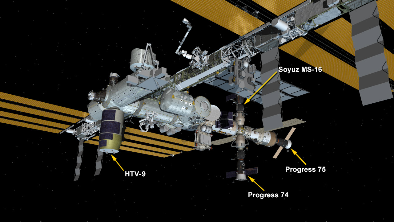 May 25, 2020: International Space Station Configuration