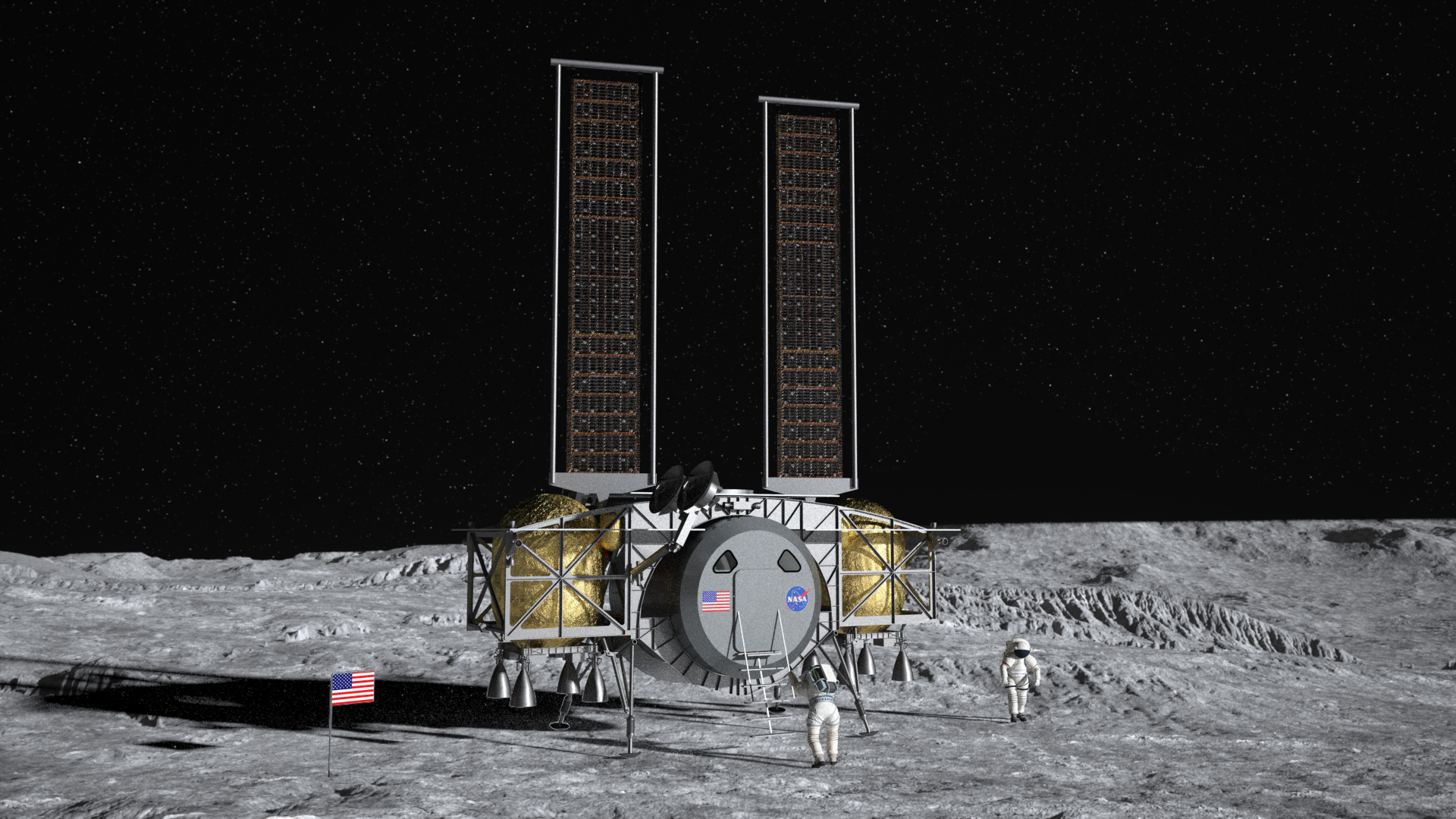 Dynetic Lunar lander proposal