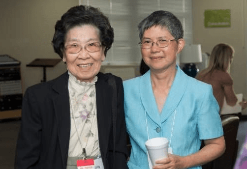 Helen Ling and Vickie Wang at JPL in October of 2012