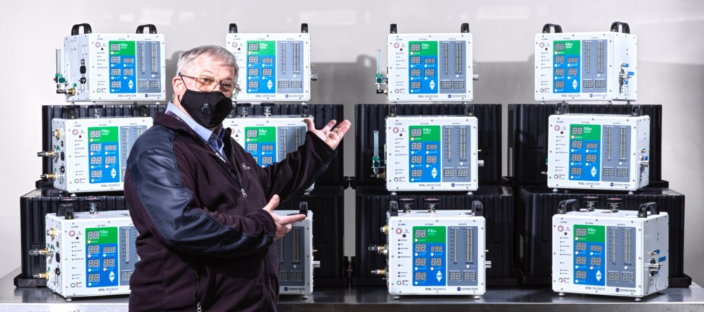 Eight US Manufacturers Selected to Make NASA COVID-19 Ventilator