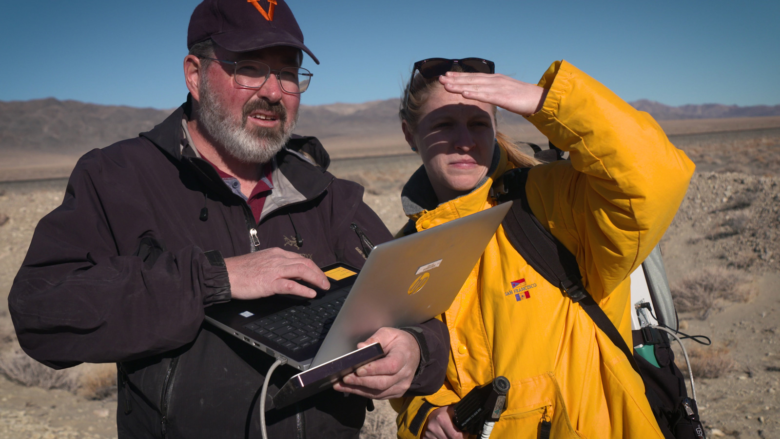 Michael Tuite and Rachel Kronyak