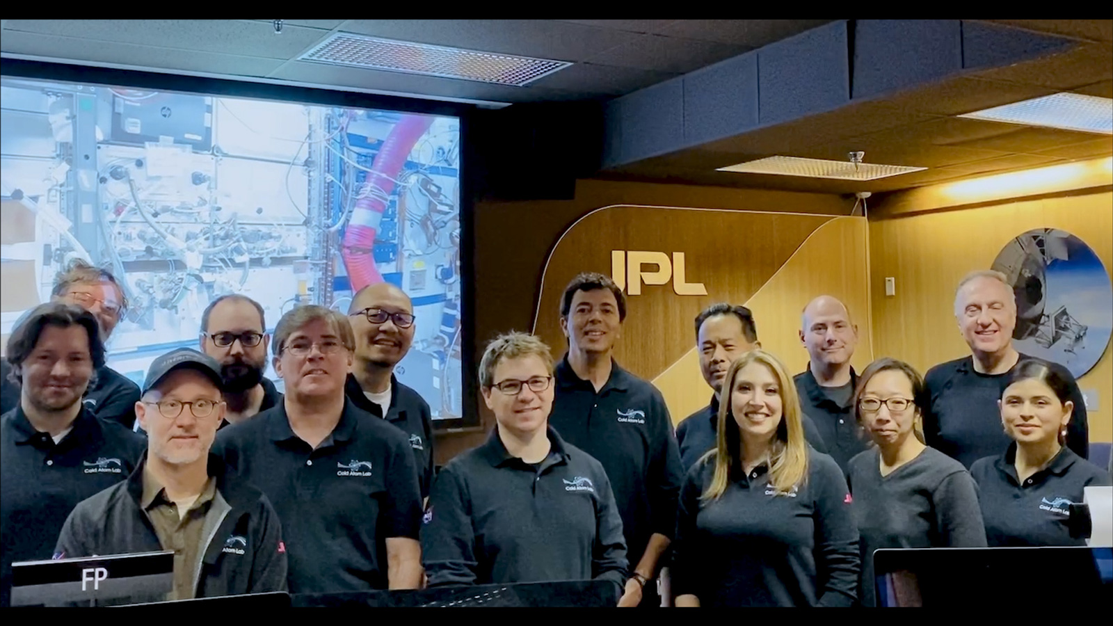 Members of the Cold Atom Lab operations team