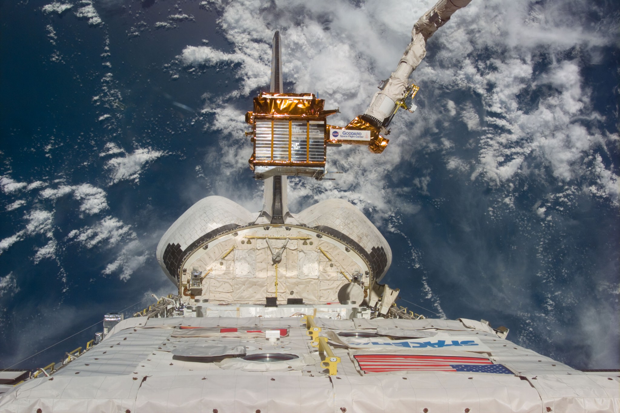 This week in 1996, space shuttle Endeavour, mission STS-77, launched from NASA’s Kennedy Space Center.