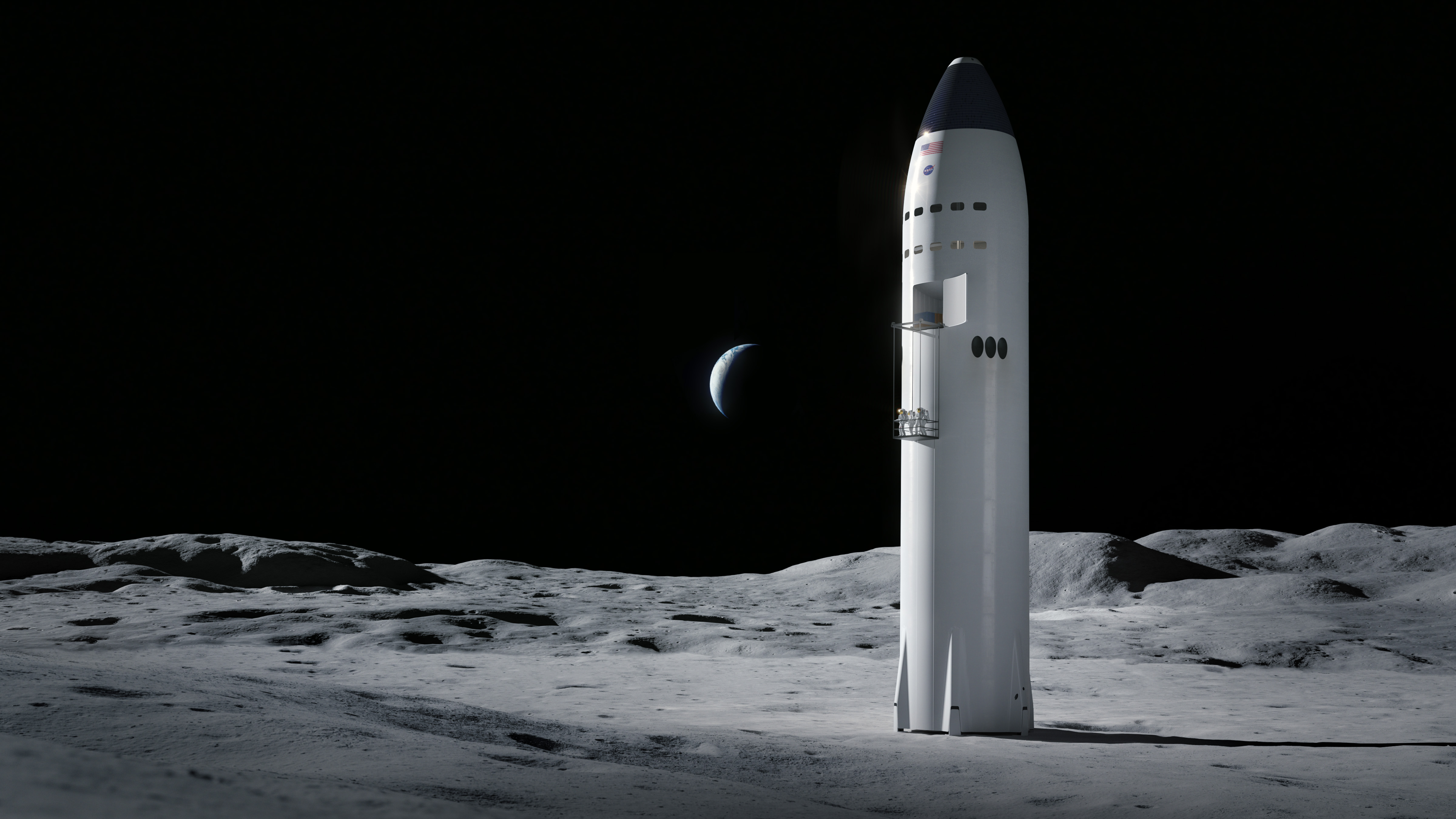 SpaceX Lunar lander proposal