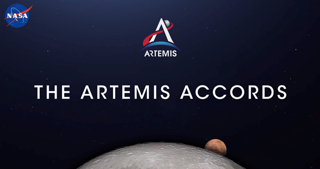 The Artemis Accords graphic.