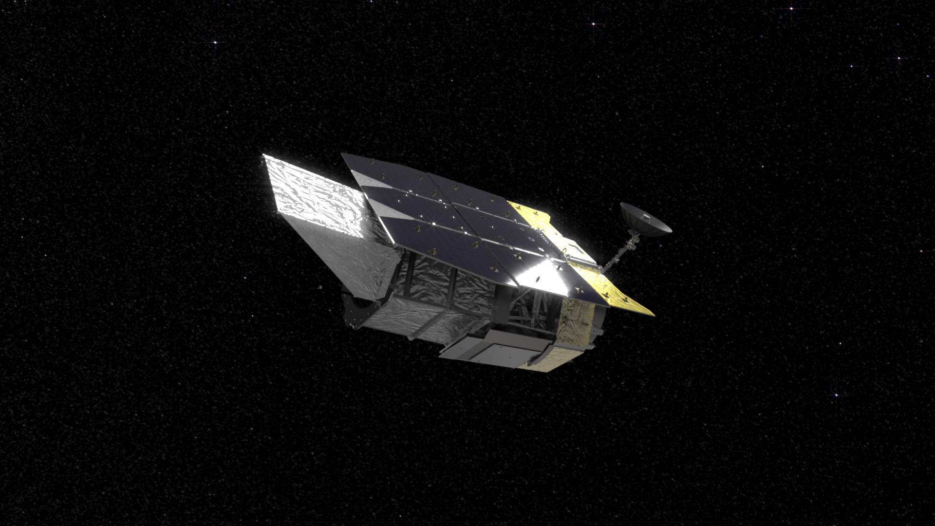 Illustration of NASA’s Wide Field Infrared Survey Telescope (WFIRST)