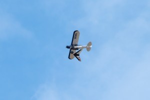 A Prandtl-M prototype is air launched from the Carbon Cub aircraft March 13, 2020, at AFRC.