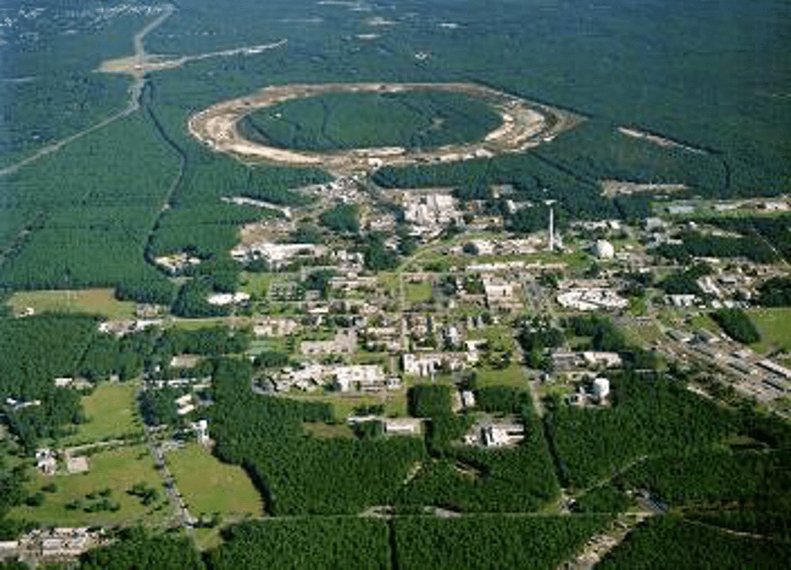 Aerial image of NSRL at BNL