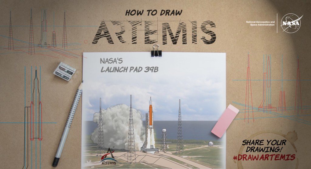 
			Learn How to Draw Artemis! - NASA			