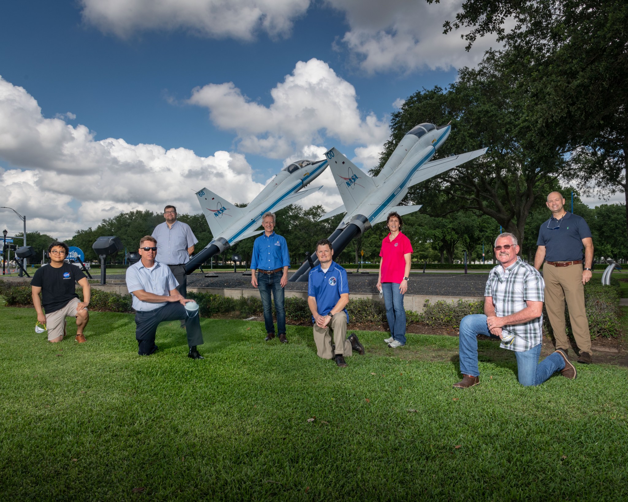 A team at NASA's Johnson Space Center in Houston has developed and tested a sterilization protocol for N95 masks.