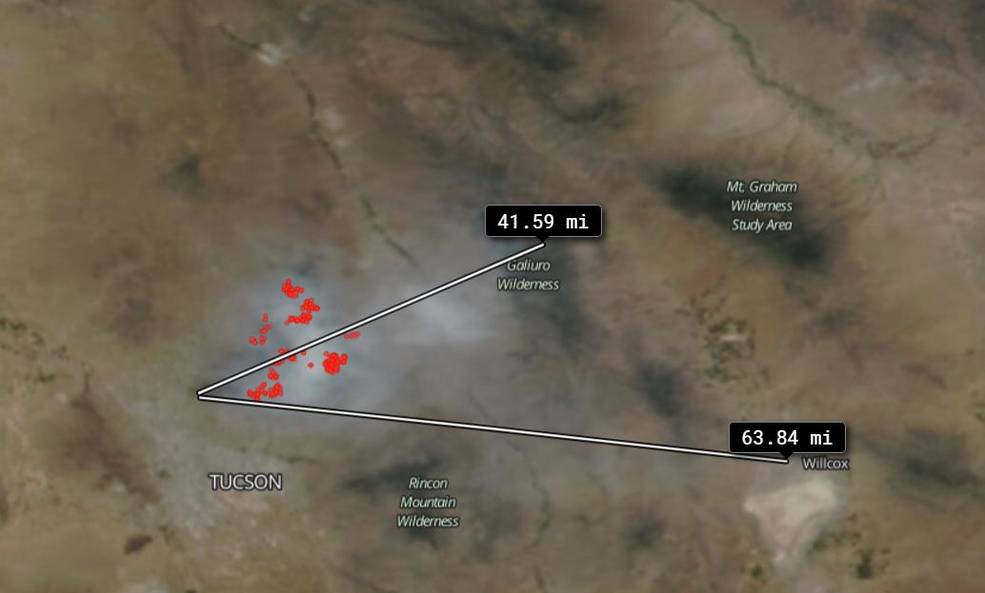 NOAA/NASA’s Suomi NPP Satellite Captures 63 Mile Smoke Trail From Bighorn Fire