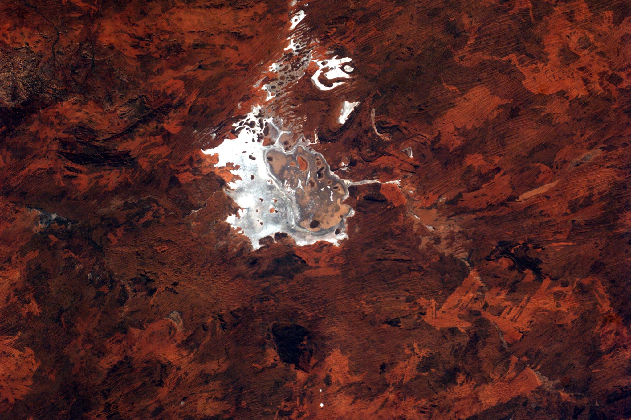 Lake Disappointment as seen from space