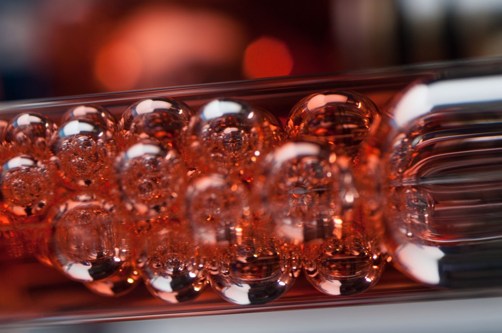 Capillary Flow Experiment vessel