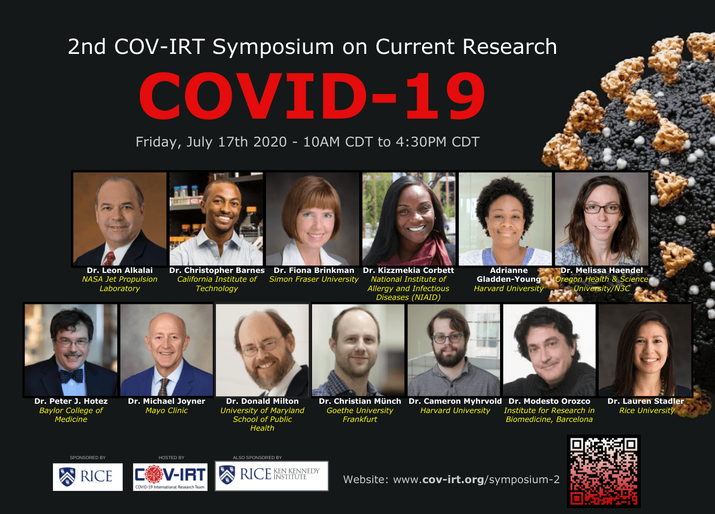 2nd COV-IRT Symposium
