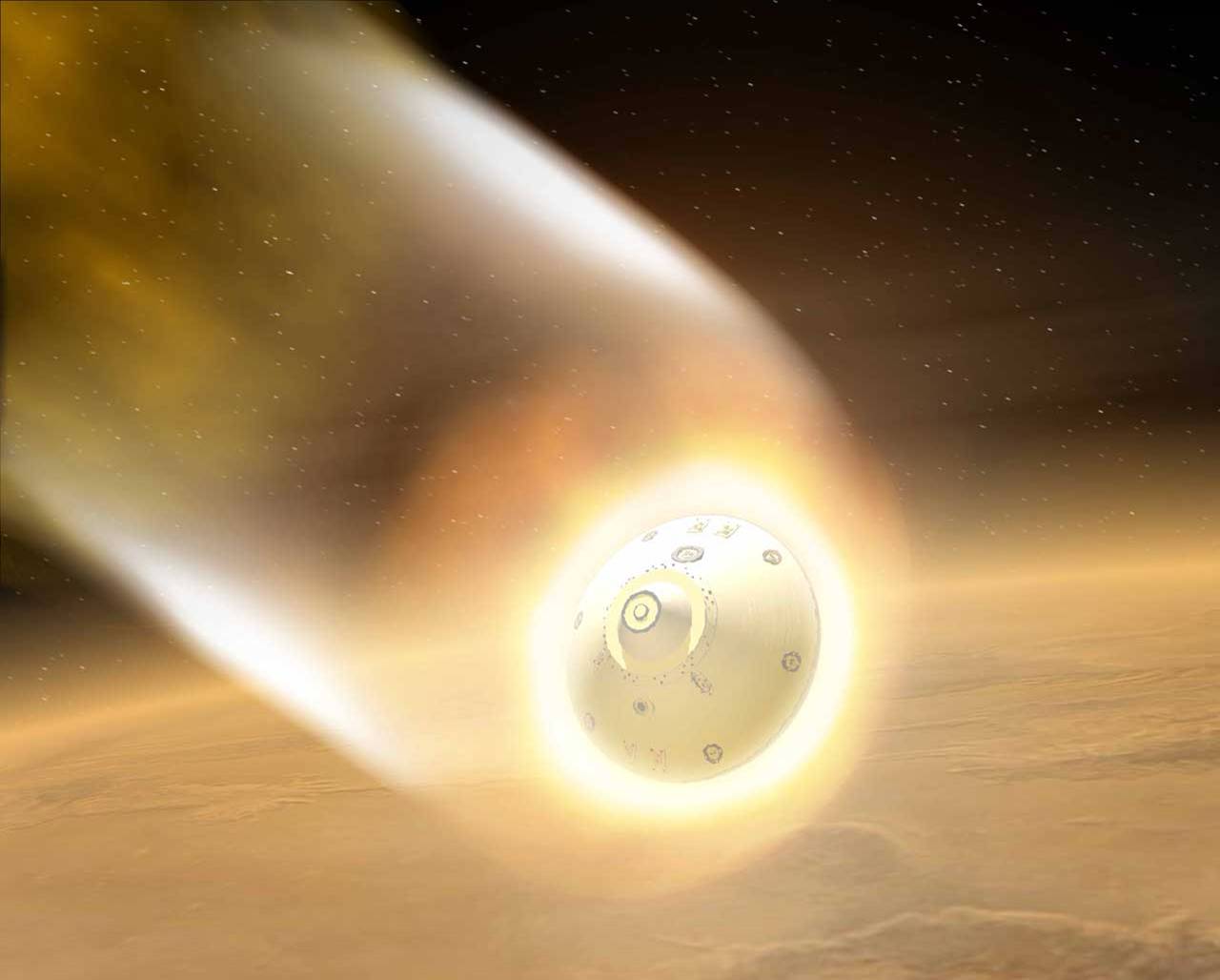 Entry to Mars