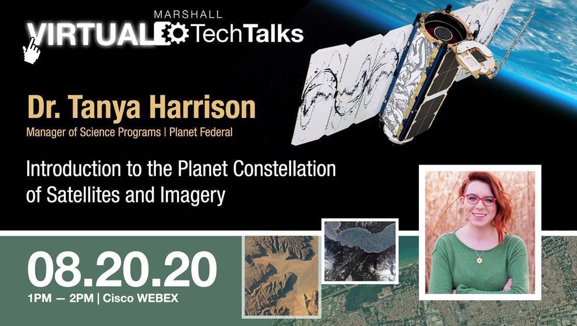 Tanya Harrison will virtually present the latest installment of NASA’s Marshall Space Flight Center’s Tech Talk series at 1 p.m.