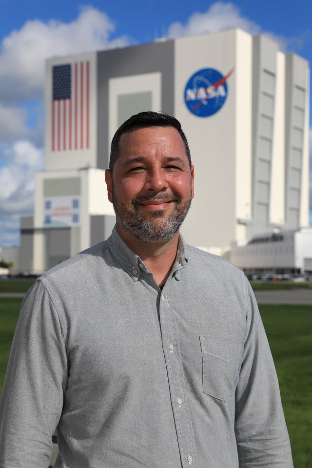 Photo of Michael Collins, operations manager, Spacecraft Offline Operations in Exploration Ground Systems at Kennedy Space Center in Florida.