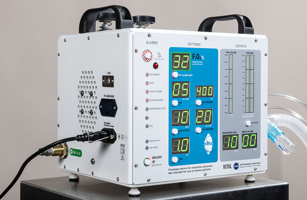 Ventilator prototype for coronavirus disease patients