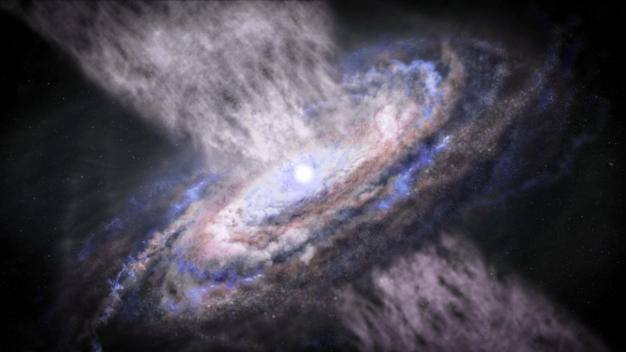 Quasar illustration