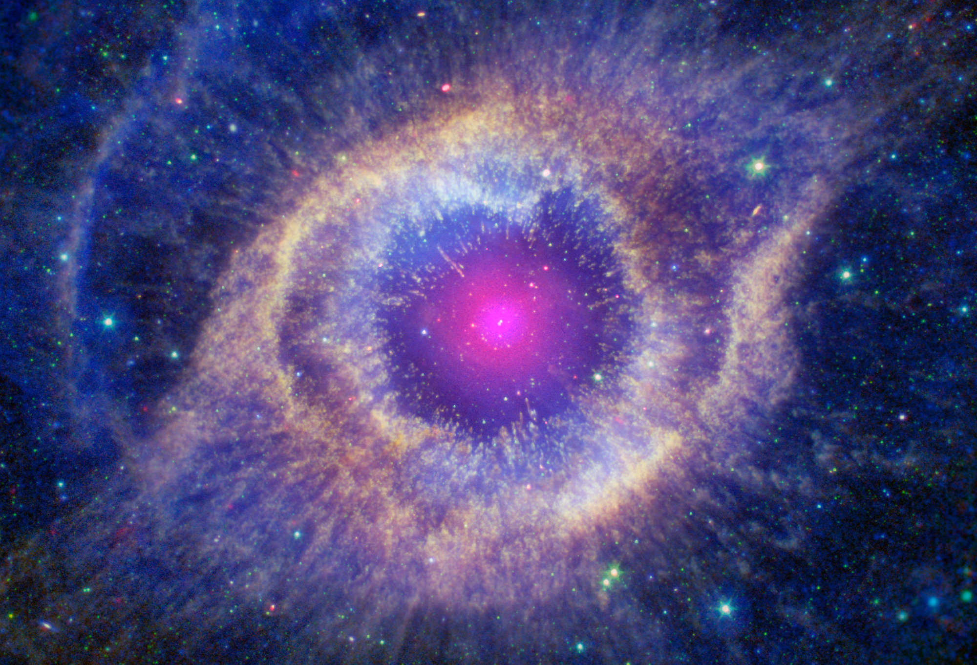 The Helix nebula.