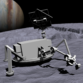 Mission lander simulation