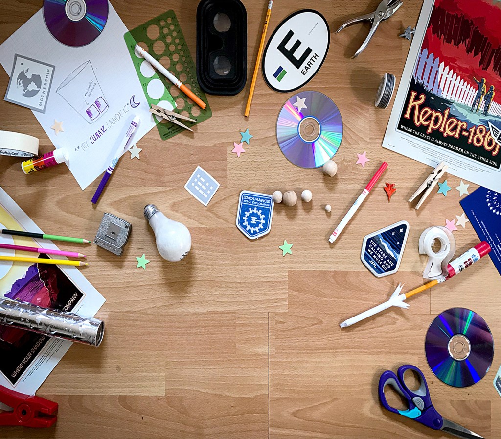 Household items for activities you can do at home