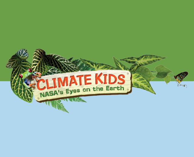 NASA Climate Kids logo