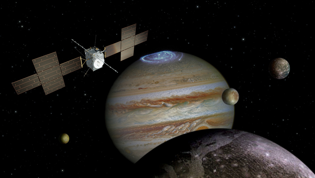 Jupiter Icy Moons Explorer (JUICE) spacecraft