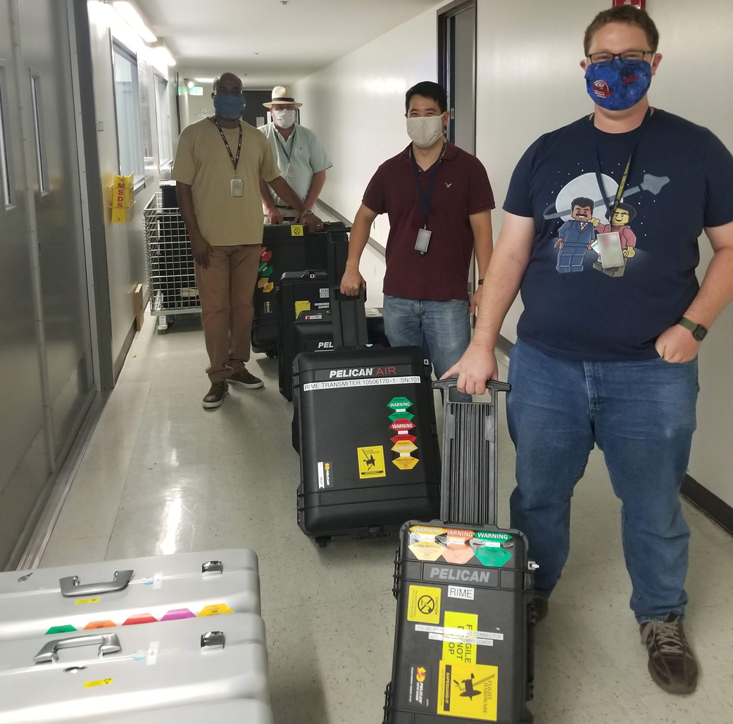 NASA JPL engineers and technicians