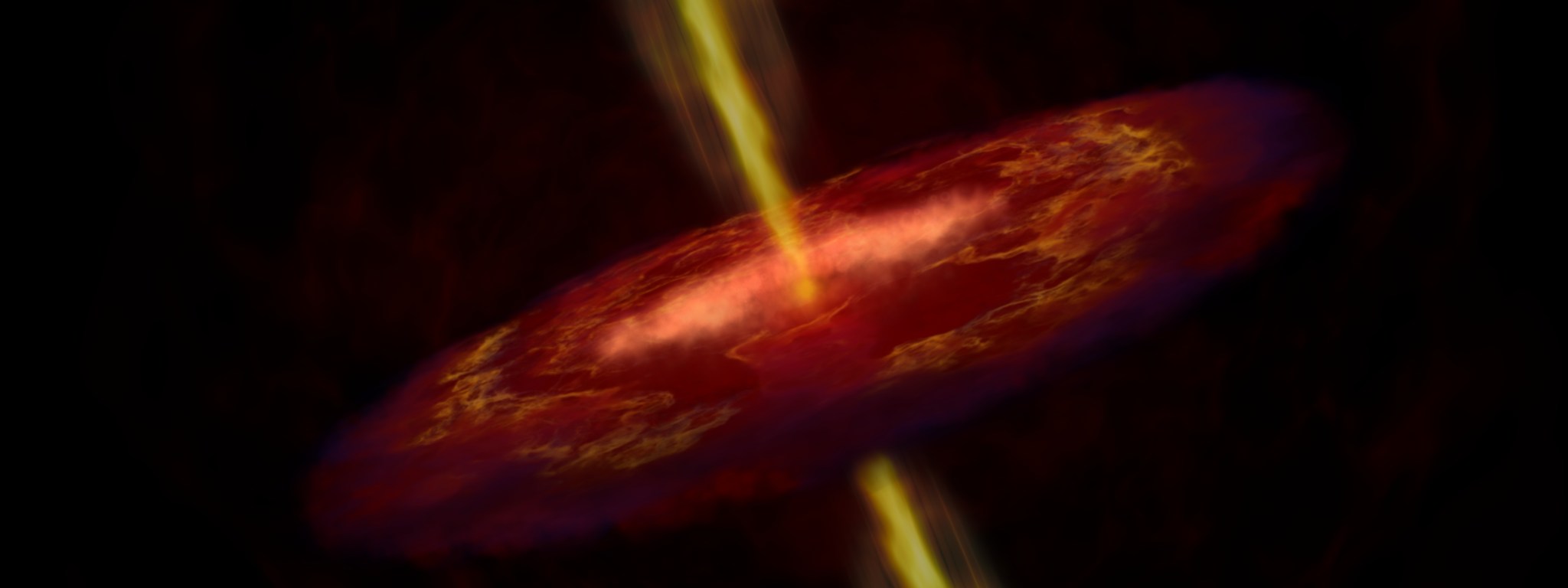 Artist's concept of a protoplanetary disk