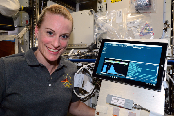Astronaut Kate Rubins sequences DNA in space 