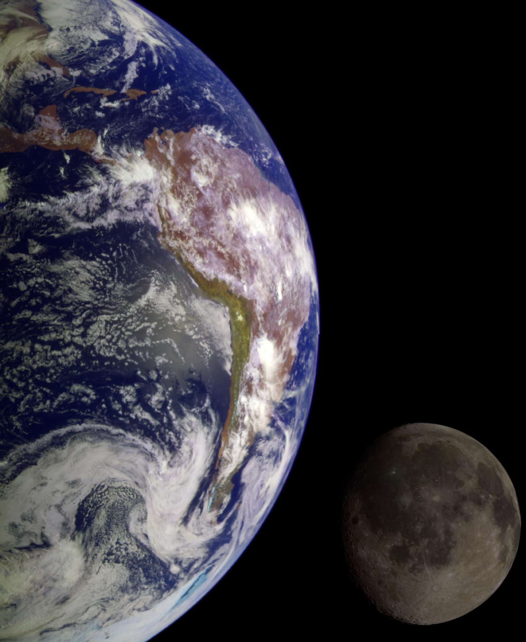 Earth and Moon Once Shared a Magnetic Shield, Protecting Their ...