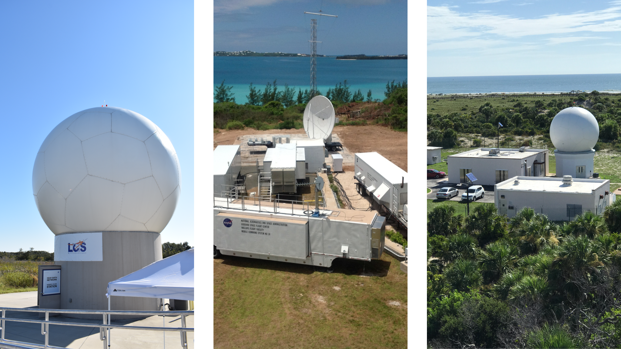 LCS antennas in Florida and Bermuda
