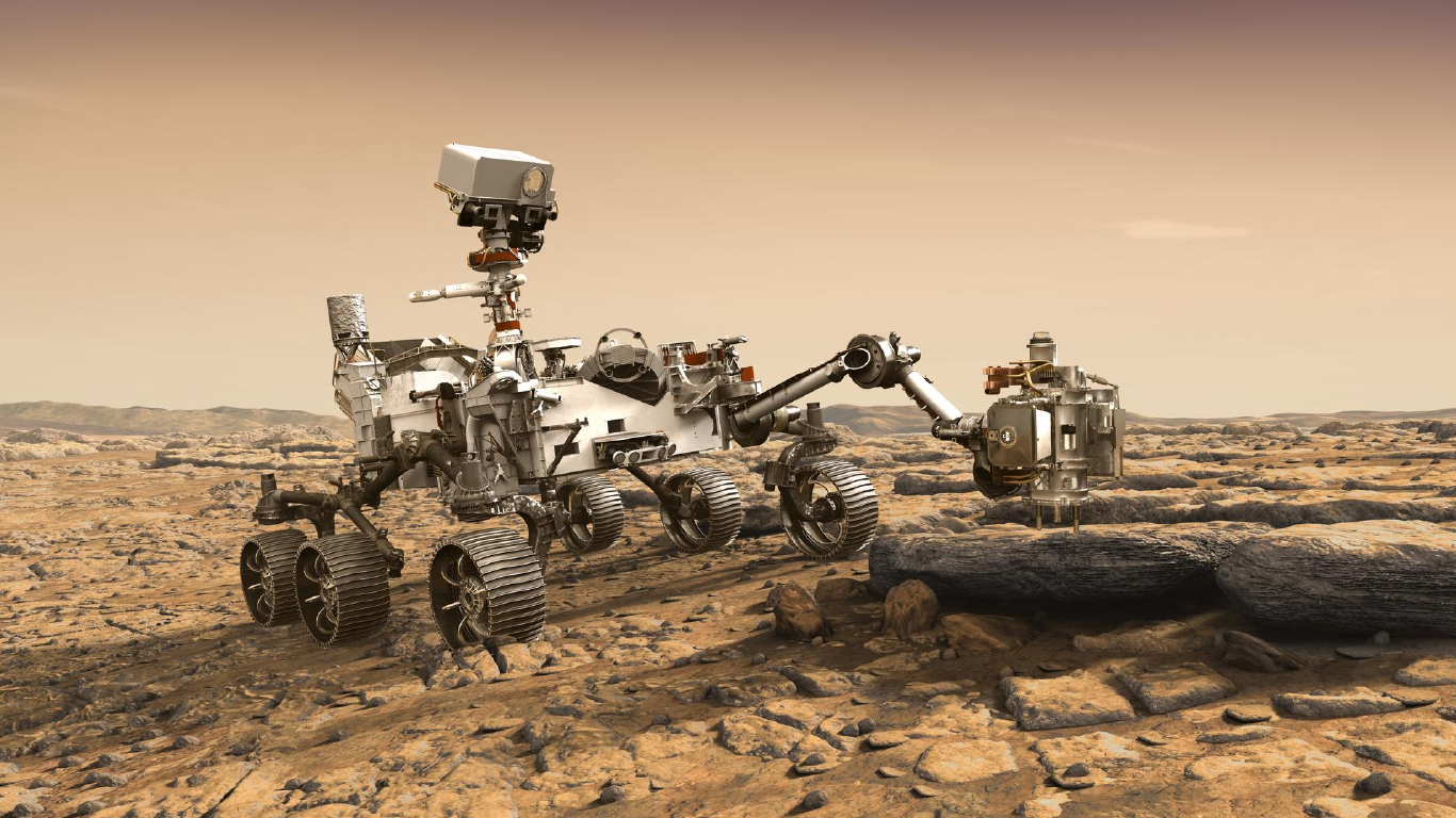 The Mars 2020 Perseverance rover on the surface of the Red Planet will have four to 24 minutes of latency depending on Mars’ loc
