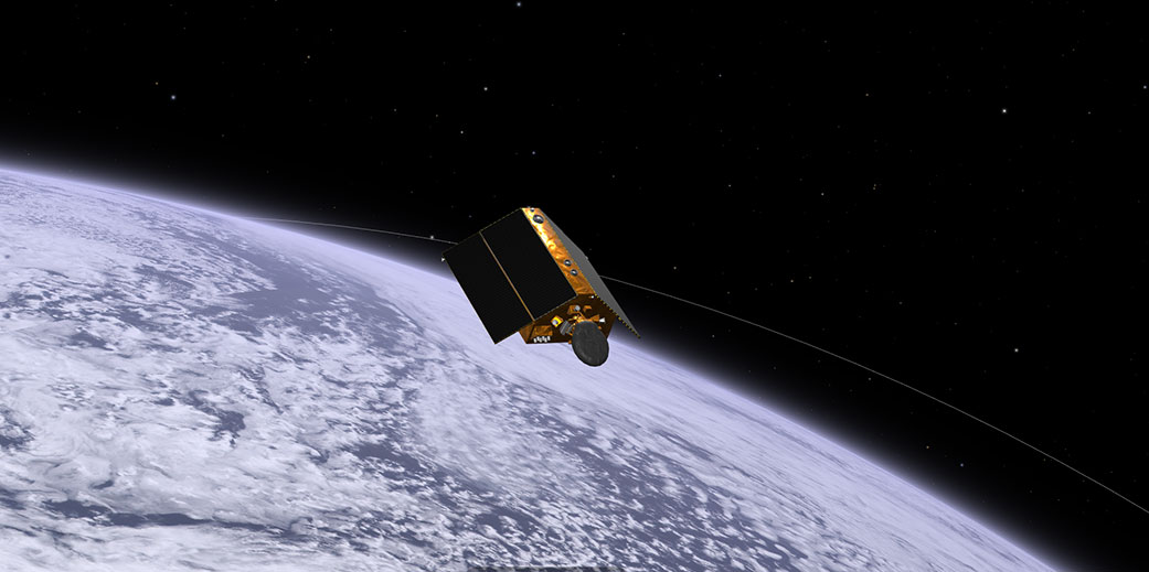 Artist's concept of Sentinel-6 Michael Freilich satellite