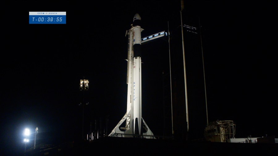 Crew-1 on the pad