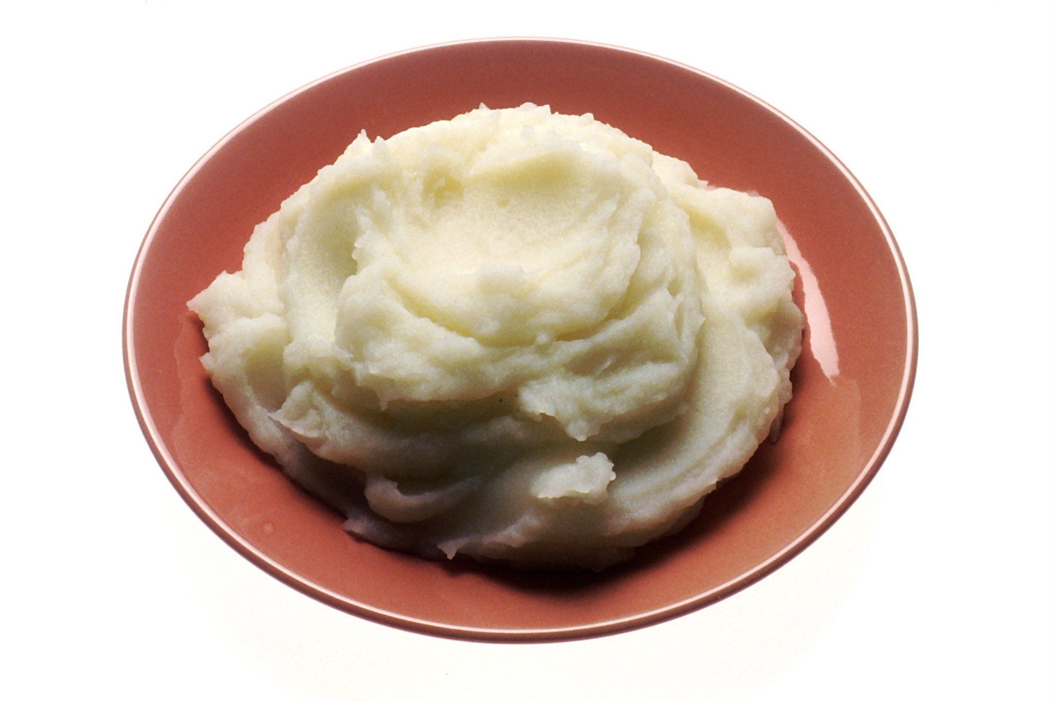 mashed potatoes on a plate