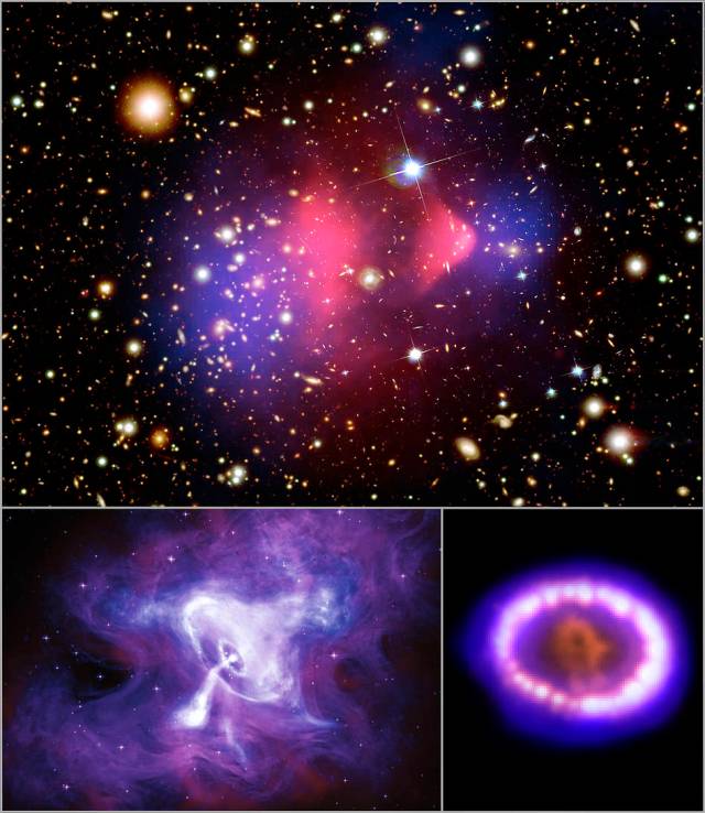 A new trio of examples of 'data sonification' from NASA missions provides a new method to enjoy an arrangement of cosmic objects. Data sonification translates information collected by various NASA missions — such as the Chandra X-ray Observatory, Hubble Space Telescope, and Spitzer Space Telescope — into sounds.