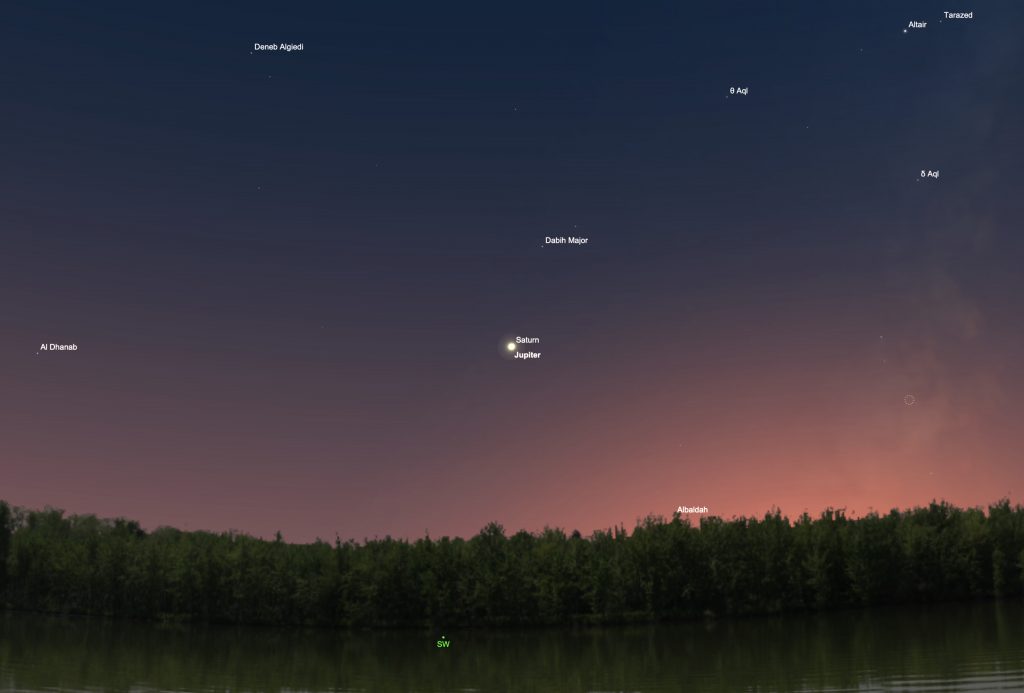 
			Jupiter-Saturn Great Conjunction: Watch Best View Since Middle Ages! - NASA			