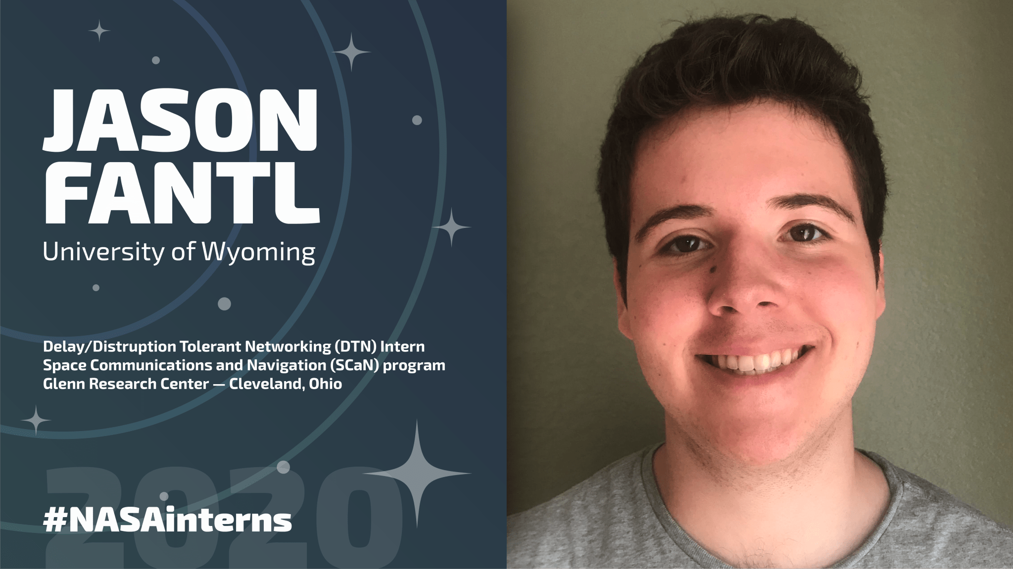 NASA Intern Jason Fantl