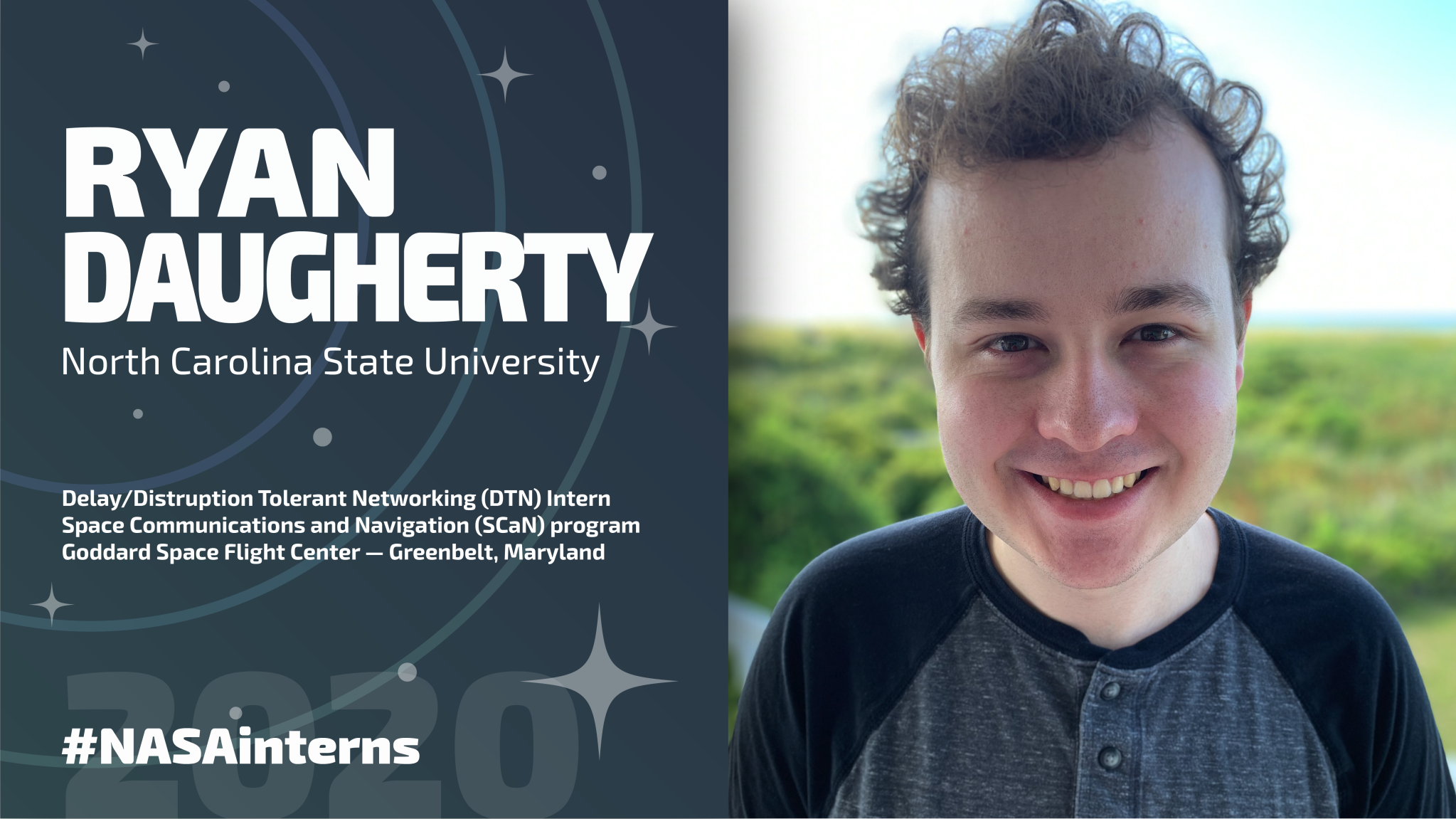 NASA Intern Ryan Daugherty