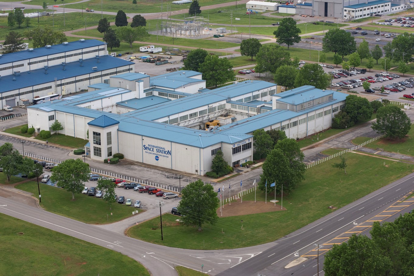 The Huntsville Operations Support Center at NASA's Marshall Space Flight Center. 