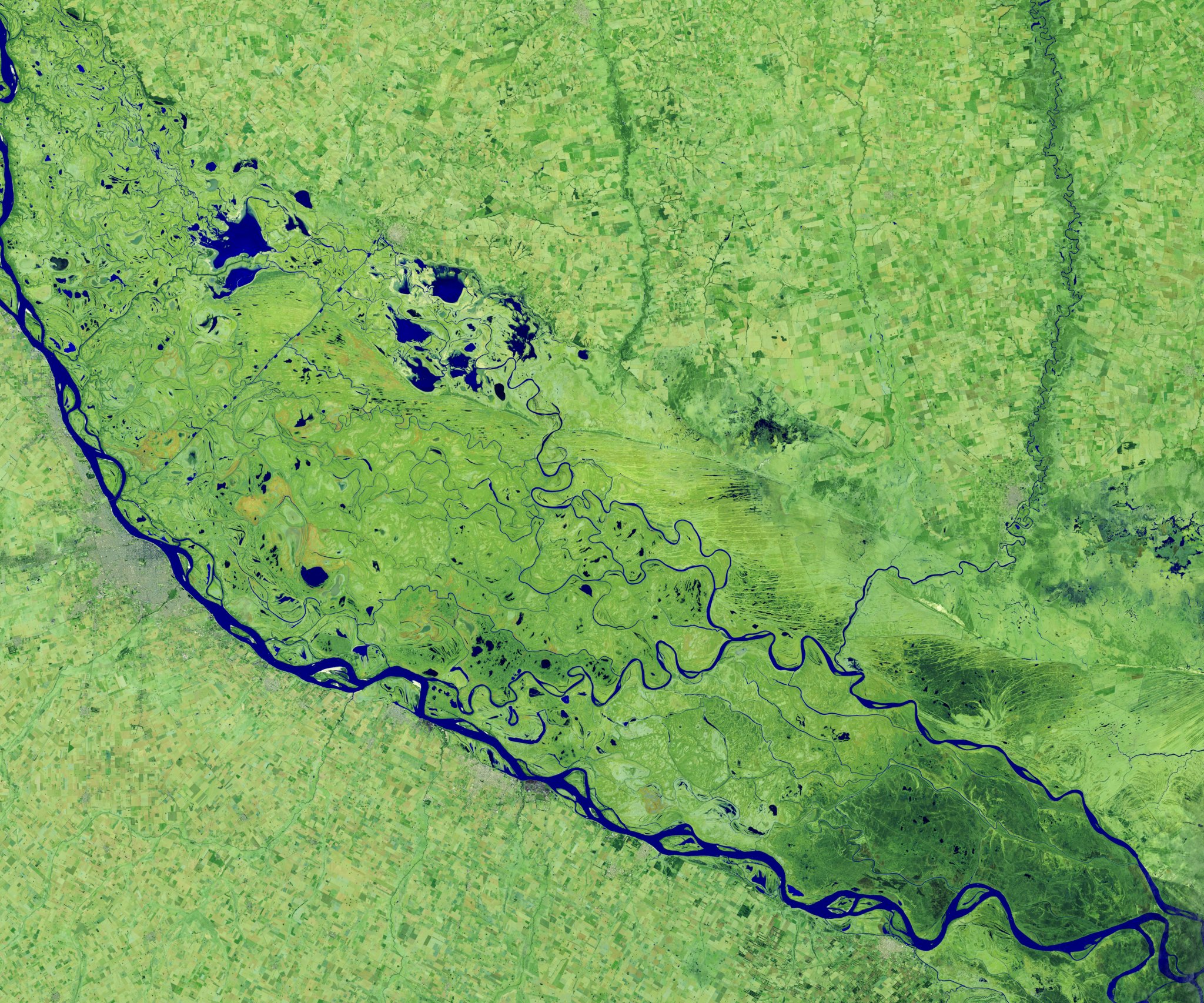 The Parched Paraná River