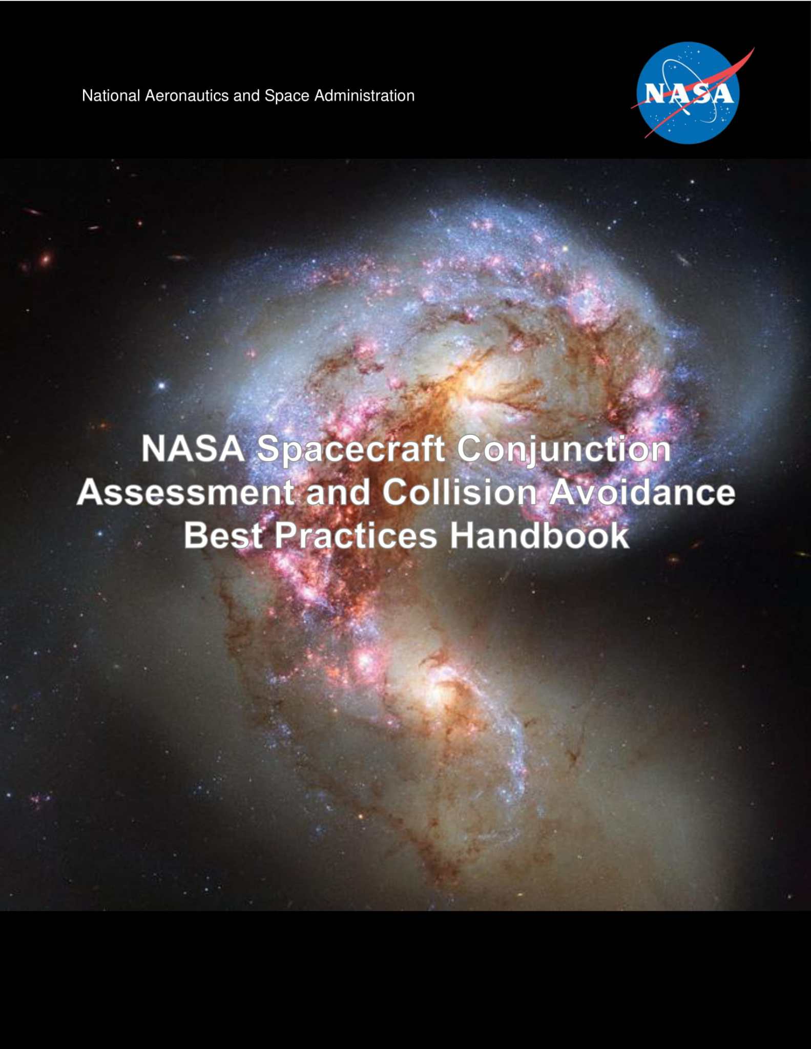 Cover of the NASA Spacecraft Conjunction Assessment and Collision Avoidance Best Practices Handbook