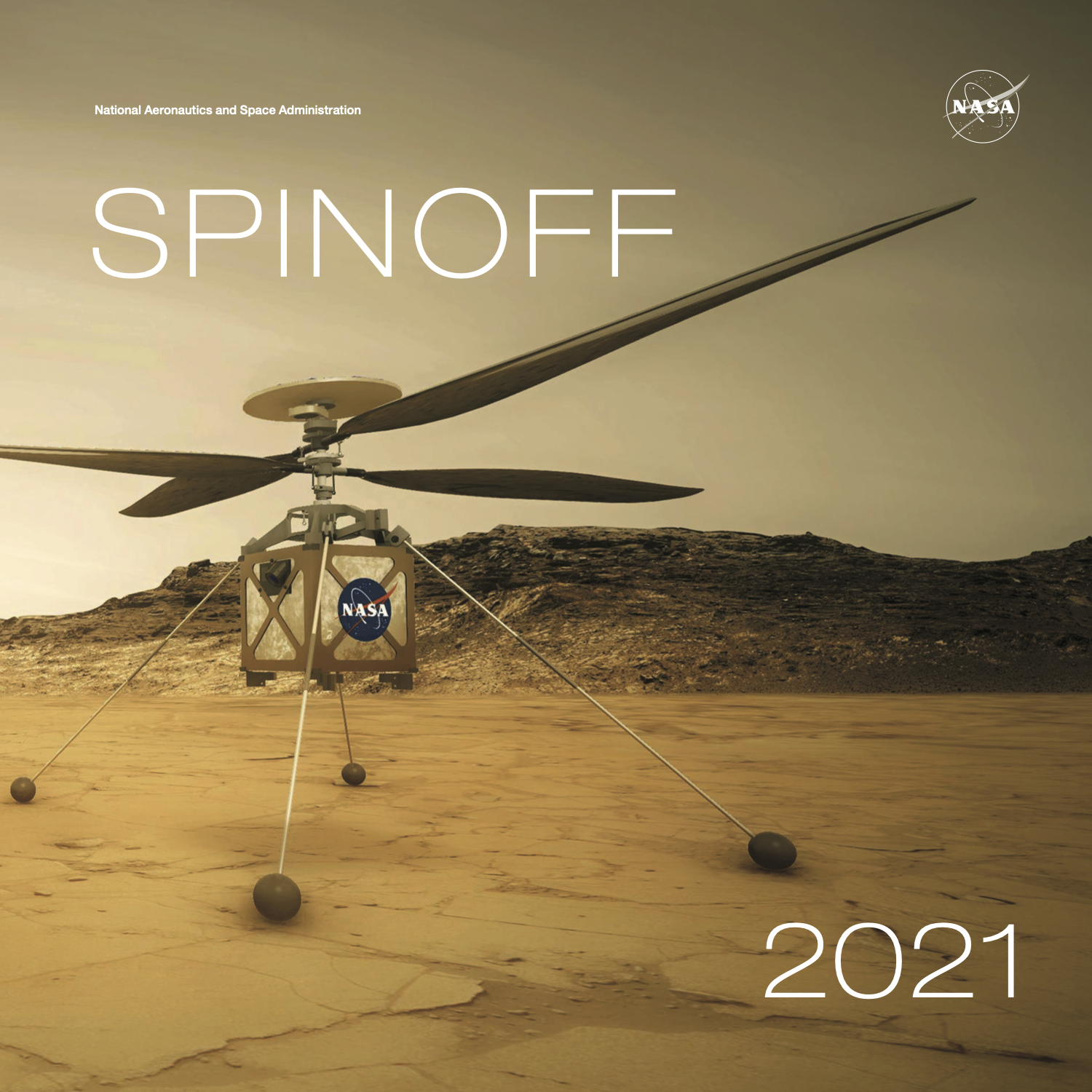 The redesigned 2021 NASA Spinoff publication features dozens of NASA innovations improving life on Earth