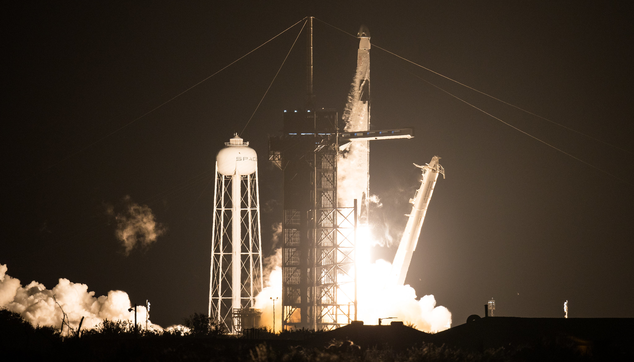 A SpaceX Falcon 9 rocket carrying the company's Crew Dragon spacecraft lifts off Nov. 15 from NASA’s Kennedy Space Center.