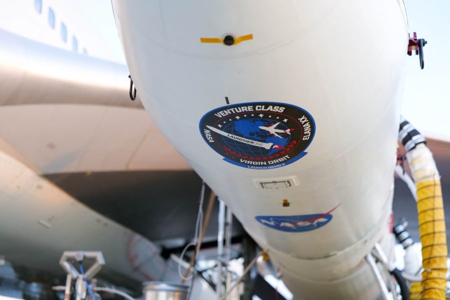 Virgin Orbitâs LauncherOne system undergoes final preparations on a taxiway at Mojave Air and Space Port ahead of the companyâs Launch Demo 2 mission. Taken in late December 2020. Photo: Virgin Orbit/Greg Robinson.