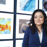 Marshall researcher Africa Flores, who in October 2020 was named Geospatial Woman Champion of the Year.